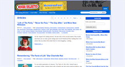 Desktop Screenshot of moviefanfare.com